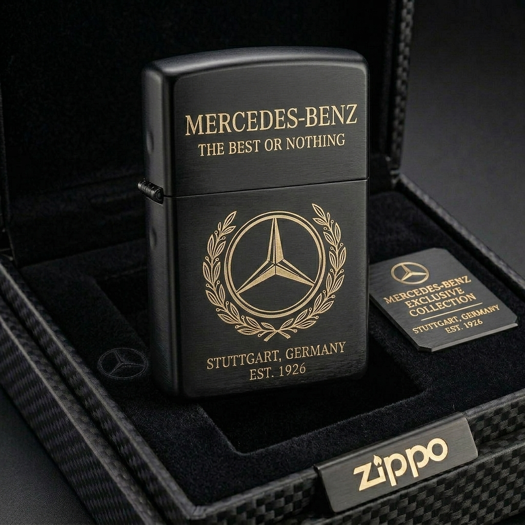 Merc Est 1926 Luxury Zippo Lighter ( 1926 - 2026 )